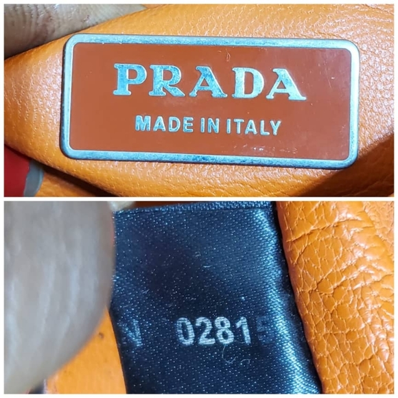 Authentic Prada Pushlock Python Leather Crossbody Bag - Picture 10 of 10